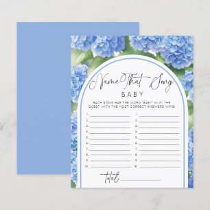 Het is een Boy Hydrangea Naam Song Baby shower Gam