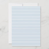 Het is een Boy Nautical Waterverf Baby shower Kaart (Achterkant)