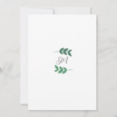 Het is een Boy Oerwoud Safari Animals Baby shower Kaart (Achterkant)