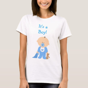 Het is een Boy, schattige baby. kraamshirt T-shirt