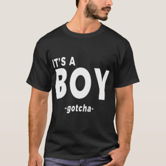 Het is een Boy Shirt Funny Gender Reveal Tshirt