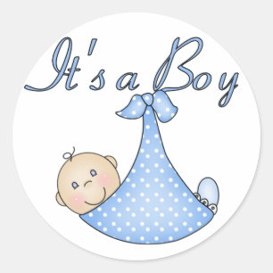 Het is een Boy sticker