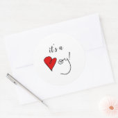 Het is een Boy Sticker (Envelop)