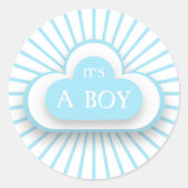 Het is een Boy Sticker (Voorkant)