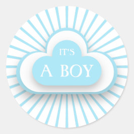 Het is een Boy Sticker
