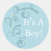 Het is een Boy Sticker (Voorkant)
