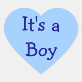 Het is een Boy Sticker Seals