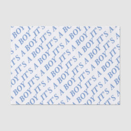 HET IS EEN BOY-tissuepapier (blauw) Tissuepapier