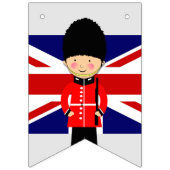 Het is een Boy Union Jack Theme Baby shower Vlaggetjes (Derde vlag)