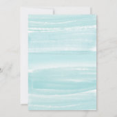 Het is een Boy Waterverf & Gold Confetti Baby show Kaart (Achterkant)