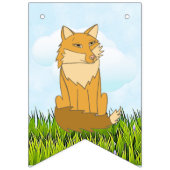 Het is een Boy, Woodland Theme Baby shower Banner (Eerste vlag)