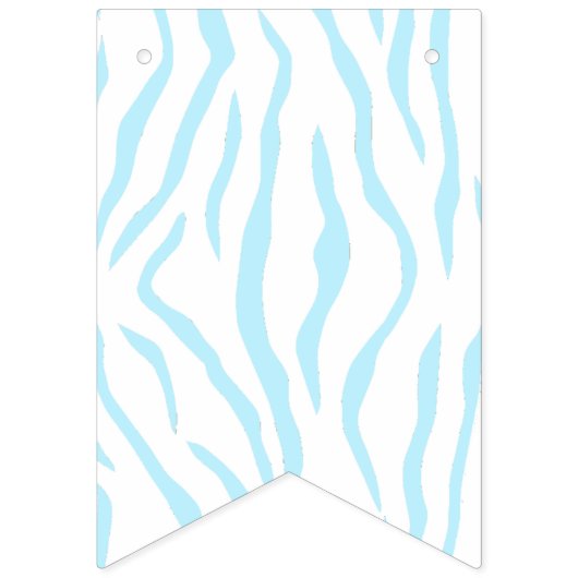 Het is een Boy Zoo Animals Baby shower Banner (Eerste vlag)