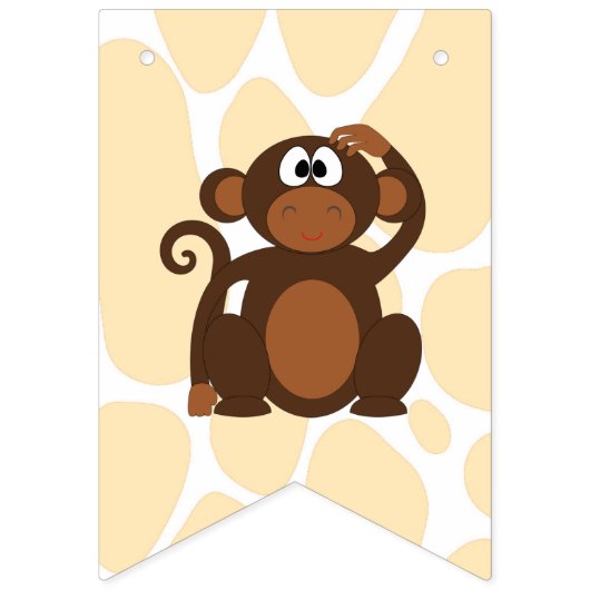 Het is een Boy Zoo Animals Baby shower Banner (Derde vlag)