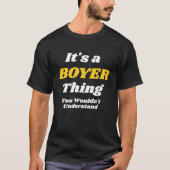 HET IS EEN BOYER DAT JE ZOU BEGRIJPENu2019T T-shirt (Voorkant)