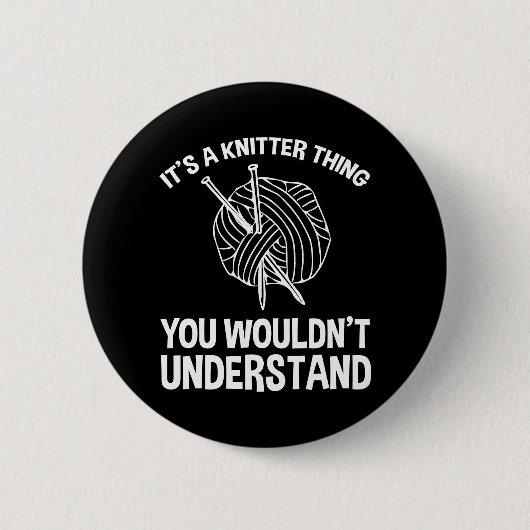Het is een Breier Ding - Je Begrijpt Het Niet Ronde Button 5,7 Cm (Voorkant)
