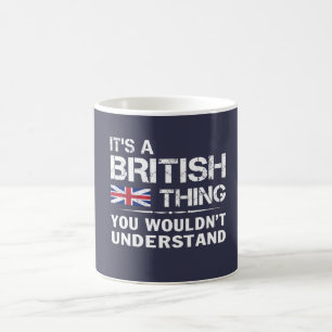 Het is een Brits ding Koffiemok