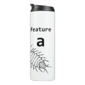 Het is een Bug Thermosbeker (Geroteerd rechts)