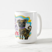 Het is een Bugg Life Dog Mok (Voorkant rechts)