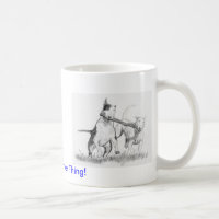 Het is een bull Terrier Ding.