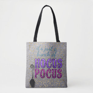 Het is een Bunch van Hocus Pocus Glitter Magic Tote Bag
