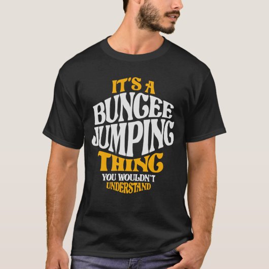 Het is een Bungee Jumping Thing - Jungee Jumper T-shirt (Voorkant)
