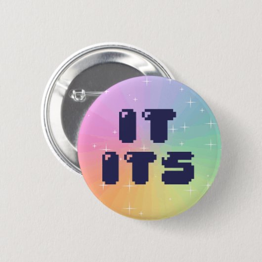 Het is een Button (Voorkant /achterkant)