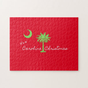 Het is een Carolina Kerstfeest South Carolina Holi Legpuzzel