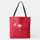 Het is een Carolina Kerstfeest South Carolina Holi Tote Bag (Voorkant)