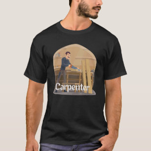 Het is een Carpenter Home House Builder T-shirt
