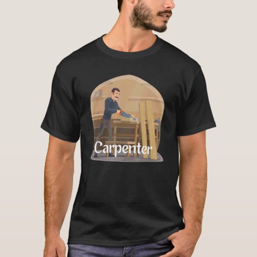 Het is een Carpenter Home House Builder T-shirt (Voorkant)