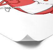 Het is een Cartoon voor het koken van een spaarpot Poster (Hoek)