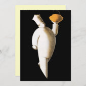 Het is een Catered Affair Chef Party nodigt om het Kaart (Voorkant / Achterkant)