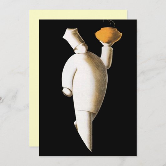 Het is een Catered Affair Chef Party nodigt om het Kaart (Voorkant / Achterkant)