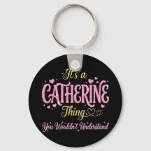 Het is een Catherine-ding Roze Goud Vrouwen Cadeau