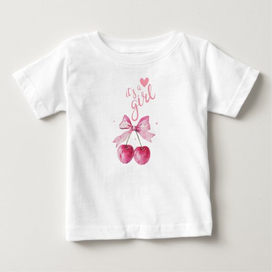 Het is een Cherry Baby T-shirt (Voorkant)