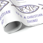 Het is een Christelijk ding Cadeaupapier (Rol Hoek)