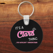 Het is een Clara ding dat je niet zou begrijpen Sleutelhanger (Voorkant)
