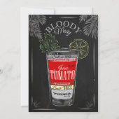 Het is een Cocktail Birthday Bash 21st Kaart (Achterkant)