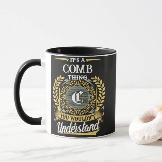 Het is een COMB-ding dat je niet zou begrijpen Mok (Met donut)