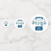 Het is een Confetti van een Baby shower-jongen (Voorkanten)