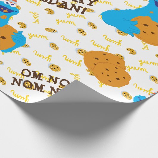 Het is een Cookie Party Pattern Cadeaupapier (Hoek)