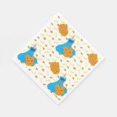 Het is een Cookie Party Pattern Servet (Hoek)