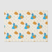 Het is een Cookie Party Pattern Tissuepapier (Voorkant)