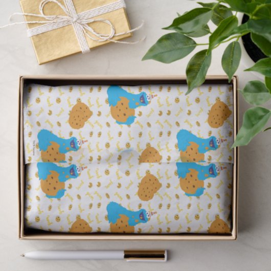 Het is een Cookie Party Pattern Tissuepapier (Geschenk)