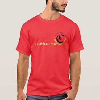HET IS EEN CORLEON DINGEN ROOD T SHIRT