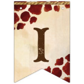 Het is een cowboy baby shower aangepaste naam vlaggetjes (Tweede vlag)