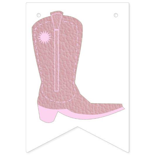 Het is een Cowgirl Country Baby shower Banner (Eerste vlag)