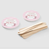 Het is een Cowgirl Country Baby shower Fans Handwaaier (Niet-gemonteerd)