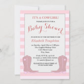 Het is een Cowgirl Country Baby shower Kaarten (Voorkant)