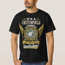 Het is een Crutchfield-ding dat je niet zou begrij